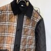 BRBY Quilted Jacket with Snap Buttons - Black/Brown