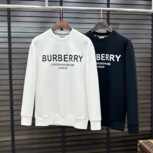 BRBY Crew Neck Jumper with Front Text Print