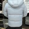 b6c8c80c FND Hooded Puffer Jacket with Contrast Lining - White