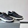 PRDA Low-Top Trainers in Black and White