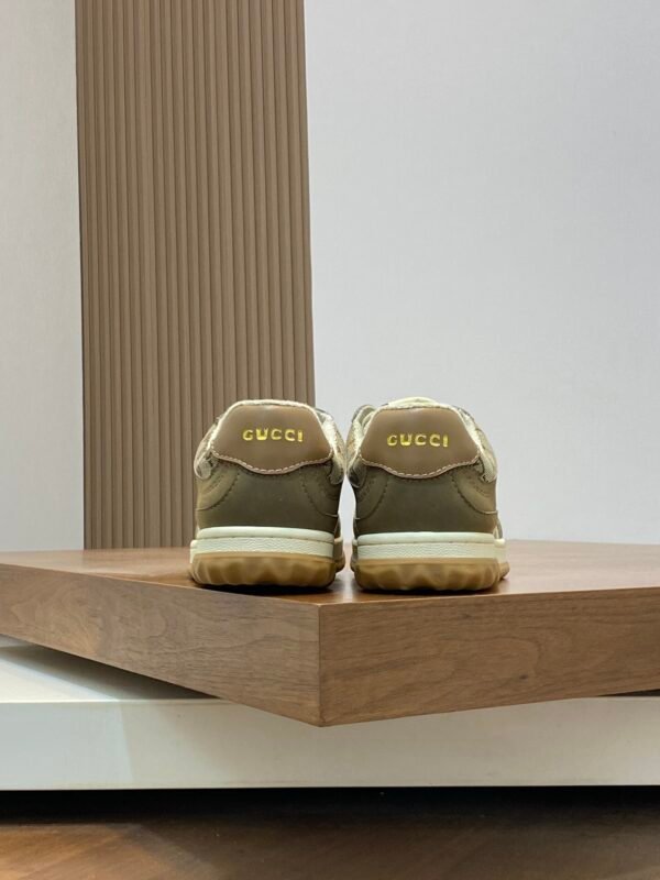 b72fdbd5 GCCI Low-Top Monogram Trainers - Olive Brown