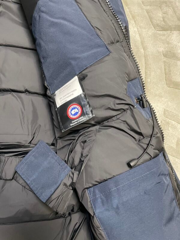 CG Utility Parka Coat with Fur-Trim Hood - Navy Blue