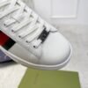 GCCI Trainers with Side Stripe - White
