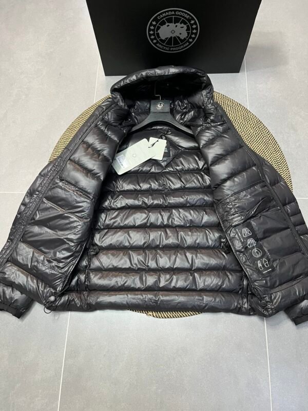 CG Hooded Puffer Jacket - Black