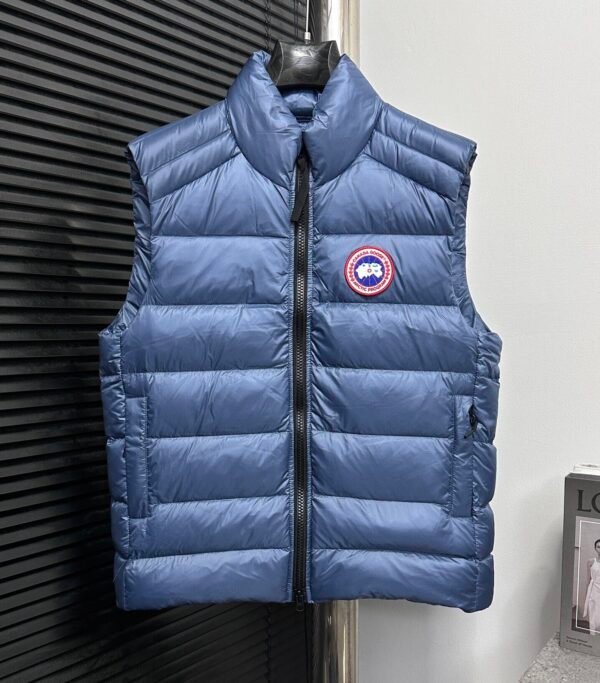 ba7d60a8 CG Quilted Puffer Gilet - Muted Blue