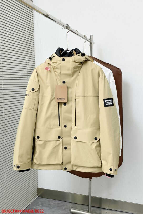 BRBY Utility Jacket with Snap Buttons