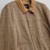 FND Monogram Snap-Button Jacket - Brown