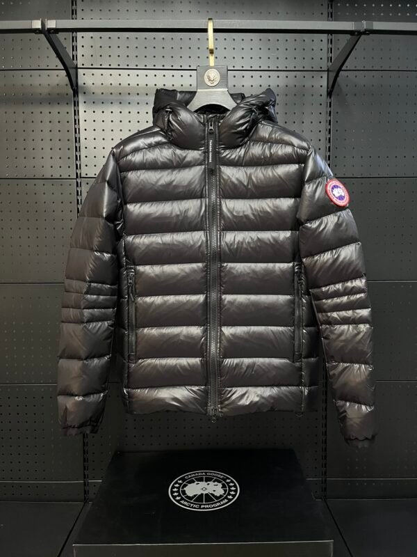 CG Hooded Puffer Jacket - Black