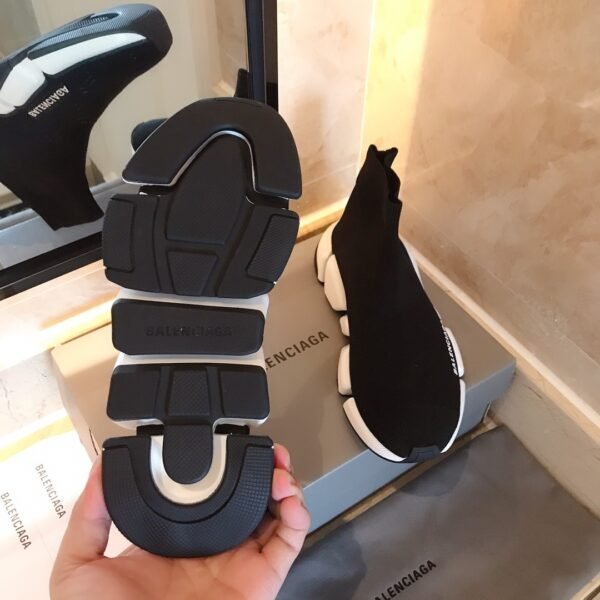 BLNCG Sock-Style Trainers - Black/White