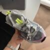 bd2c5ee9 BLNCG Chunky Trainers with Contrast Accents - Grey/Neon Green