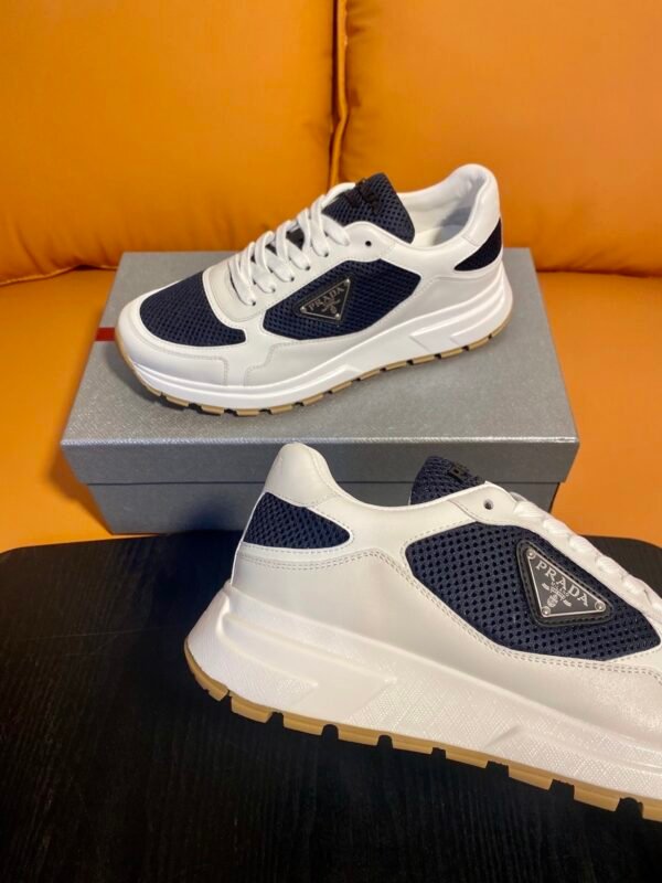 bd3306ce PRDA Trainers with Breathable Mesh Panels - Black/White