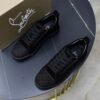 CLB Low-Top Trainers with Micro Stud Detail - Black