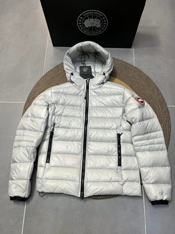 CG Hooded Puffer Jacket - White