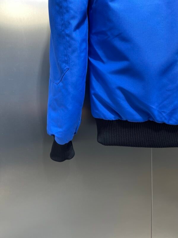 CG Fur-Trim Hooded Jacket with Utility Pockets - Blue