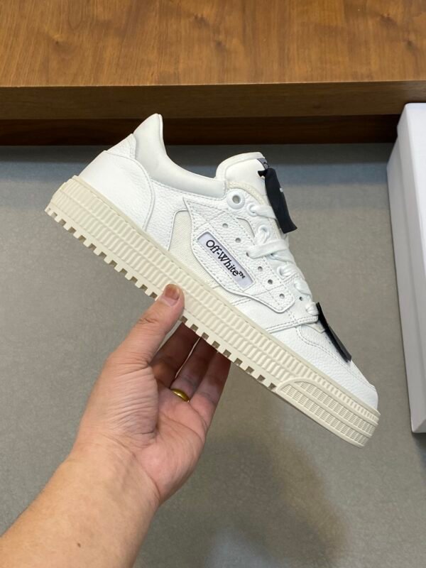 OFFW Low-Top Trainers with Tonal White Panels