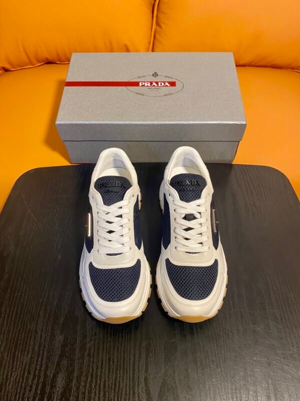 c188b758 PRDA Trainers with Breathable Mesh Panels - Black/White