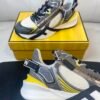 c42cc6b4 FND Chunky Trainers with Contrast Panels - Grey/Yellow