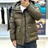 c61a2e84 FND Hooded Padded Puffer Jacket - Brown