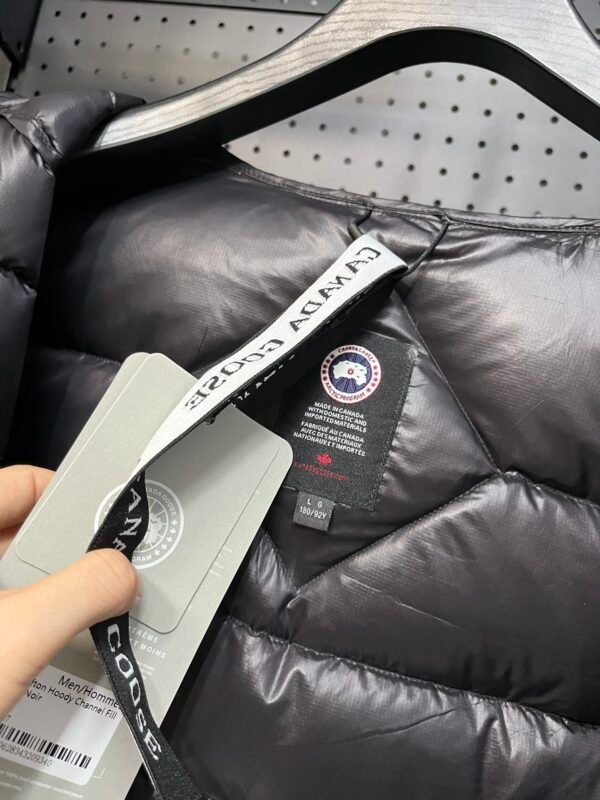 CG Hooded Puffer Jacket - Black