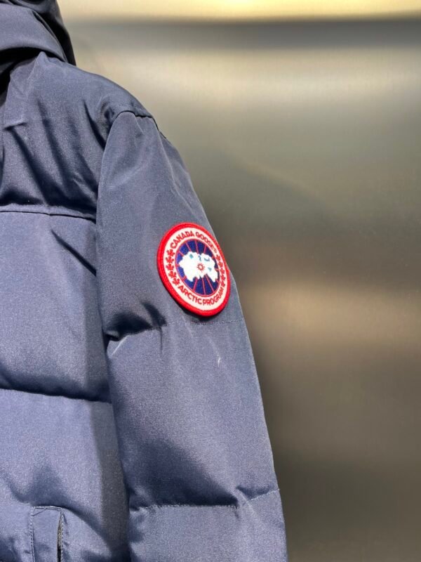 CG Quilted Hooded Puffer Jacket - Blue