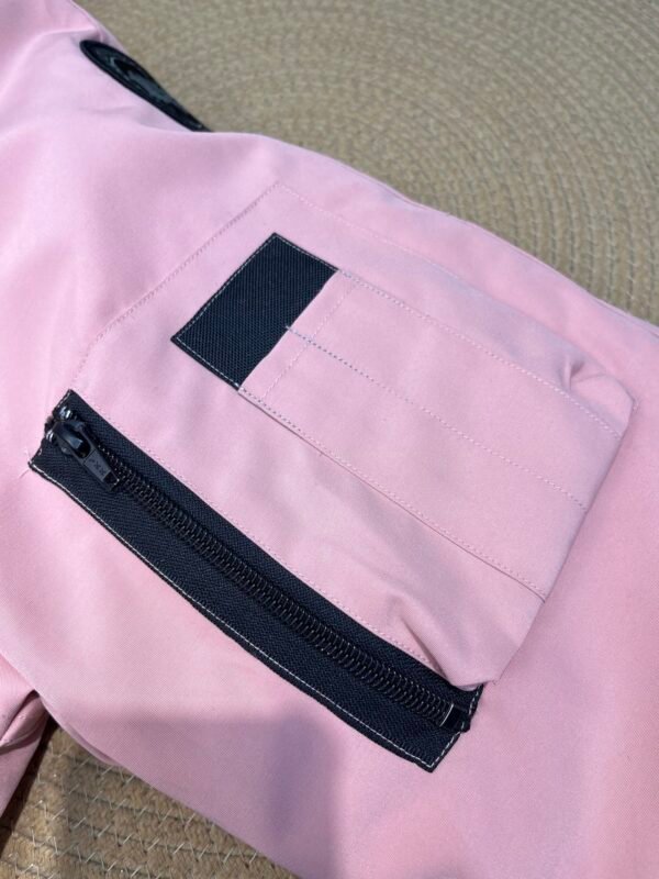 c7e41e24 CG Fur-Trim Hooded Jacket with Utility Pockets - Blush Pink