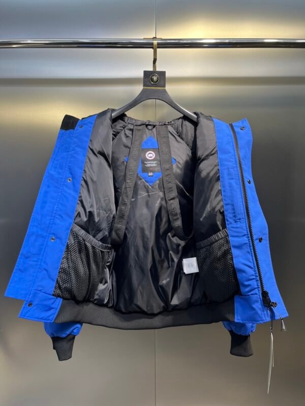 CG Fur-Trim Hooded Jacket with Utility Pockets - Blue