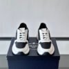 PRADA Low-Tap Trainers with Black and  White Contrast Panels