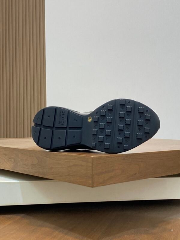 GCCI Trainers with All-Over Monogram Pattern -Black