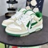 OFFW Trainers with Green Contrast Panels