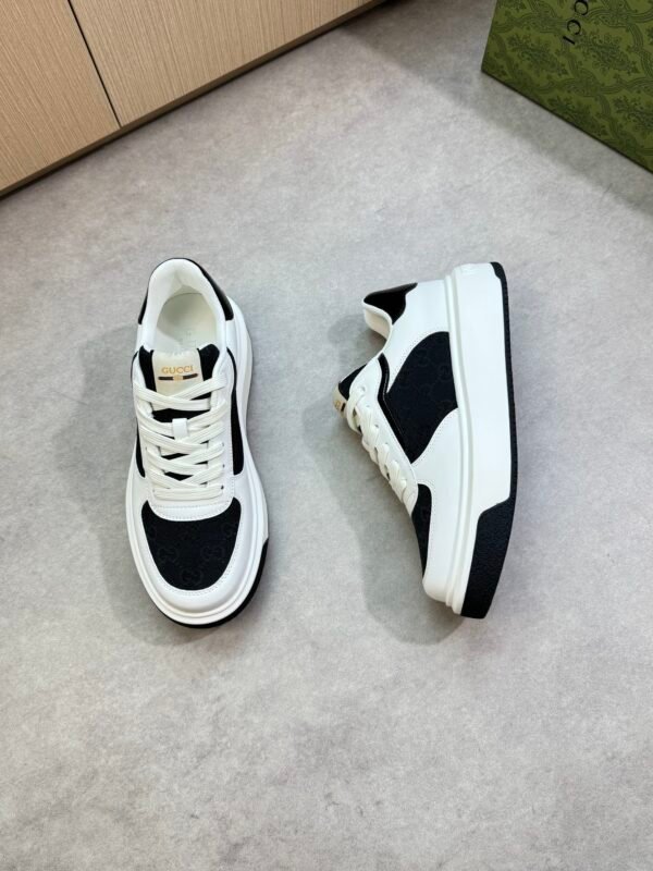 GCCI Trainers with Black Contrast Panels
