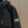 BRBY Hooded Fleece Hybrid Jacket - Black