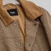 FND Monogram Snap-Button Jacket - Brown