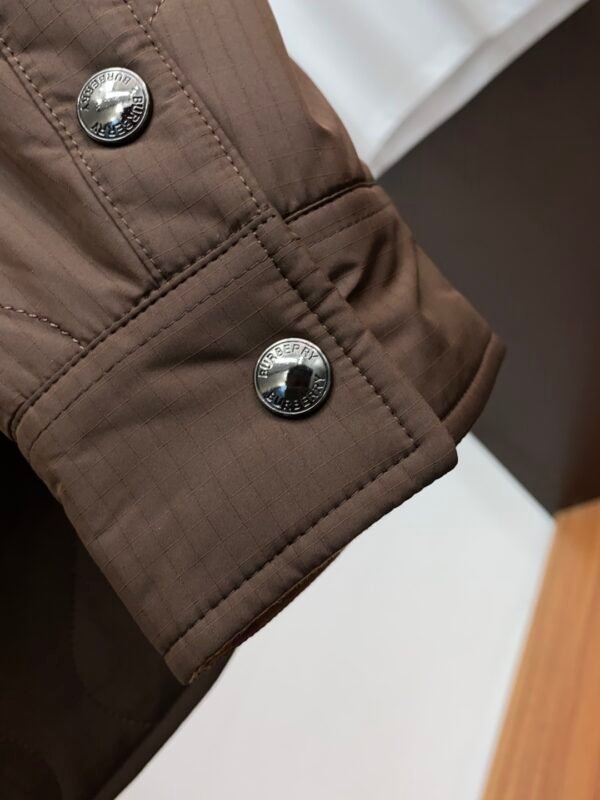 BRBY Quilted Jacket with Snap Buttons