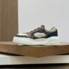 FND Low-Top Trainers with Taupe Details - Brown