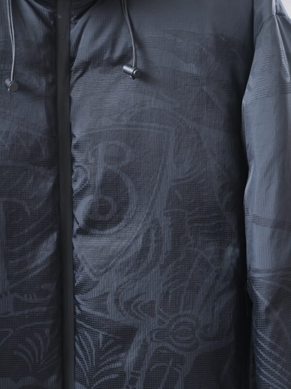 BRBY Zip-Up Insulated Jacket - Black