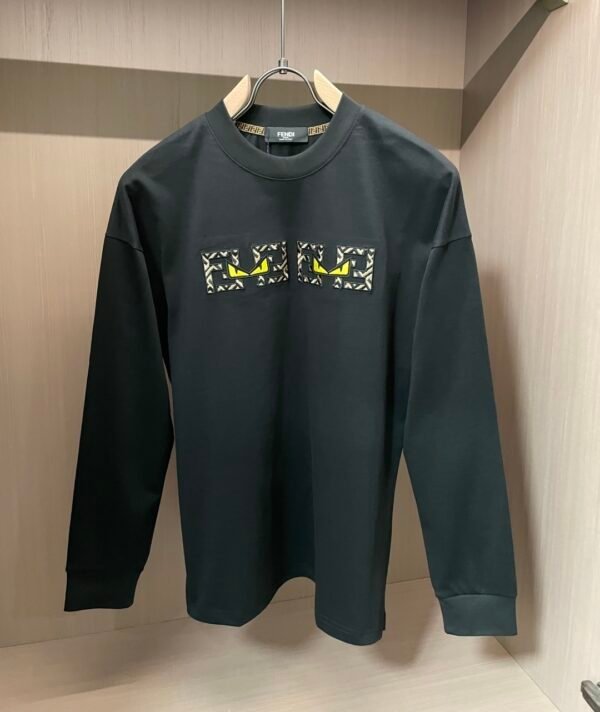 cff44b8e FND Crew Neck Jumper - Black