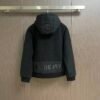 BRBY Hooded Fleece Hybrid Jacket - Black