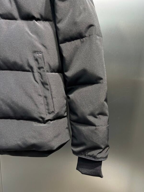 CG Quilted Hooded Puffer Jacket -Black