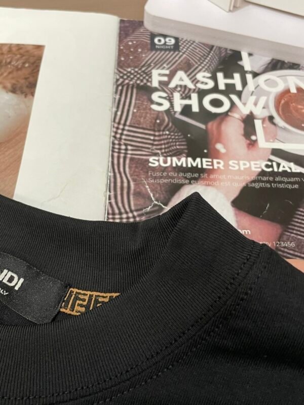 d2d1320b FND Crew Neck Jumper - Black