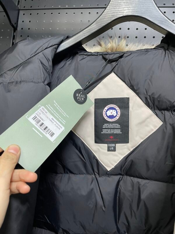 CG Utility Parka Coat with Fur-Trim Hood - White