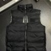 FND Monogram Padded Gilet - Black/Ivory