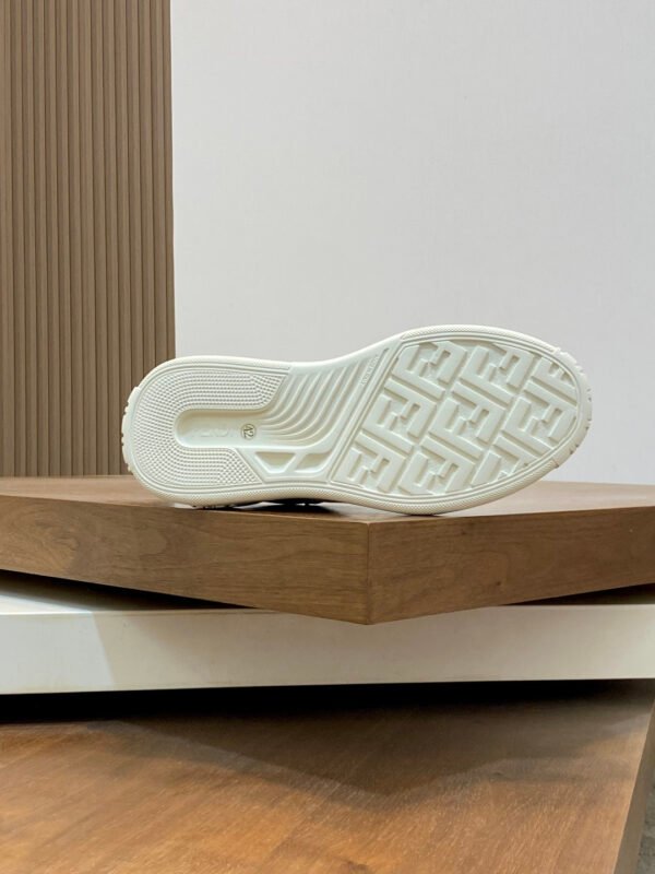 d4871f1d FND Low-Top Chunky Trainers with Raised Panel Detail - Black