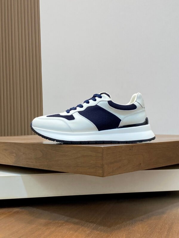 GCCI Trainers with Navy Contrast Panels