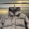 CG Quilted Hooded Puffer Jacket - Grey