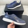 d5846141 PRDA Low-Top Trainers with Contrast Panels - Navy Blue