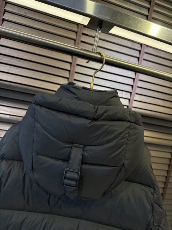 BRBY Hooded Puffer Jacket - Black