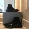 BLNCG Sock-Style Trainers with Sculpted Sole - Black