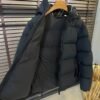 BRBY Hooded Padded Puffer Jacket - Black