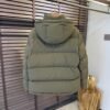 BRBY Hooded Padded Puffer Jacket - olive Green