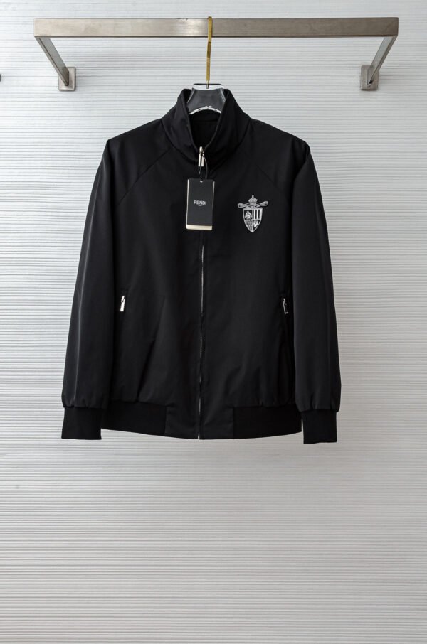 FND Zip-Up Jacket - Black